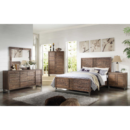 HomeRoots 68' x 18' x 34' Reclaimed Oak Dresser