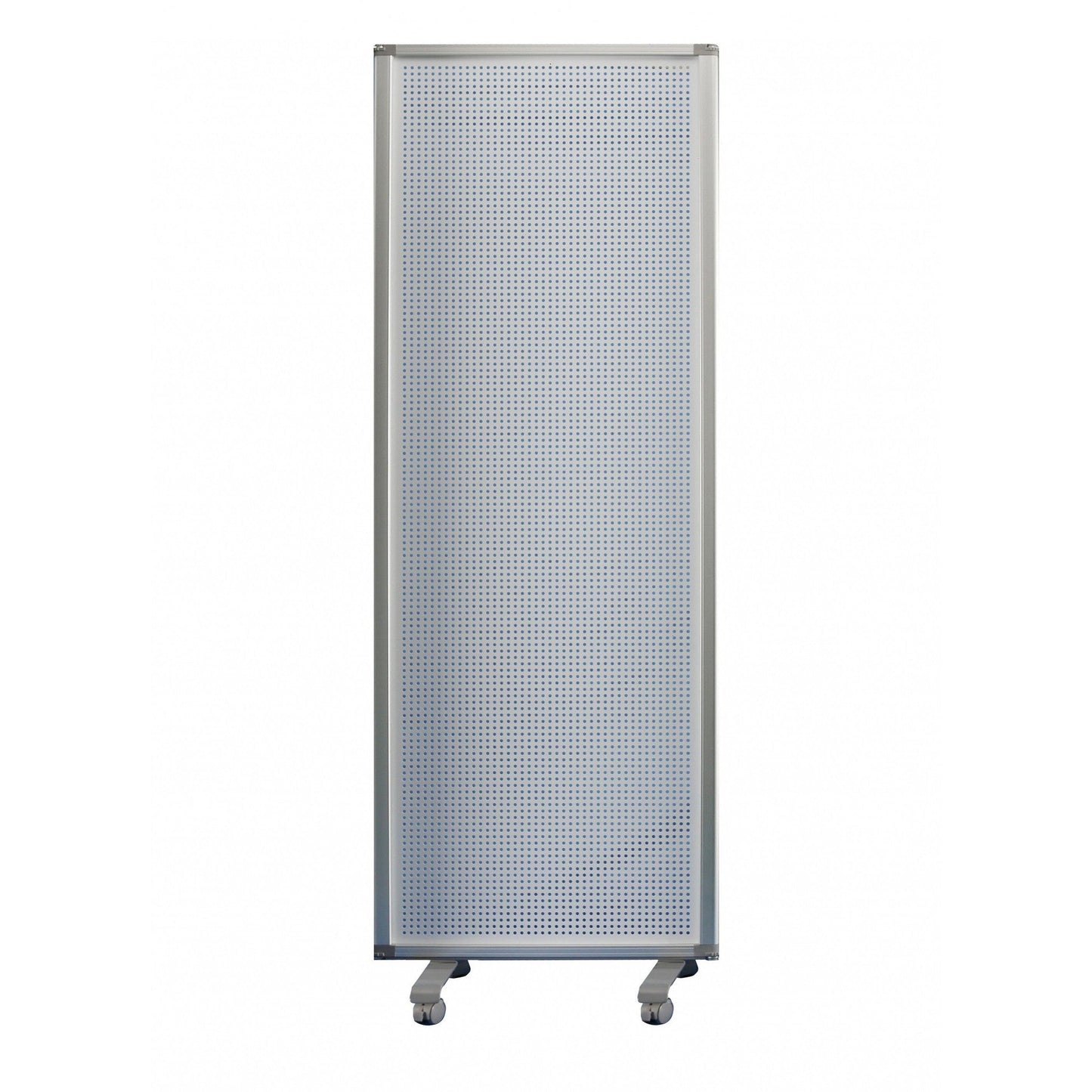 HomeRoots 71" x 1" x 71" Metal And Alloy Screen in White Finish