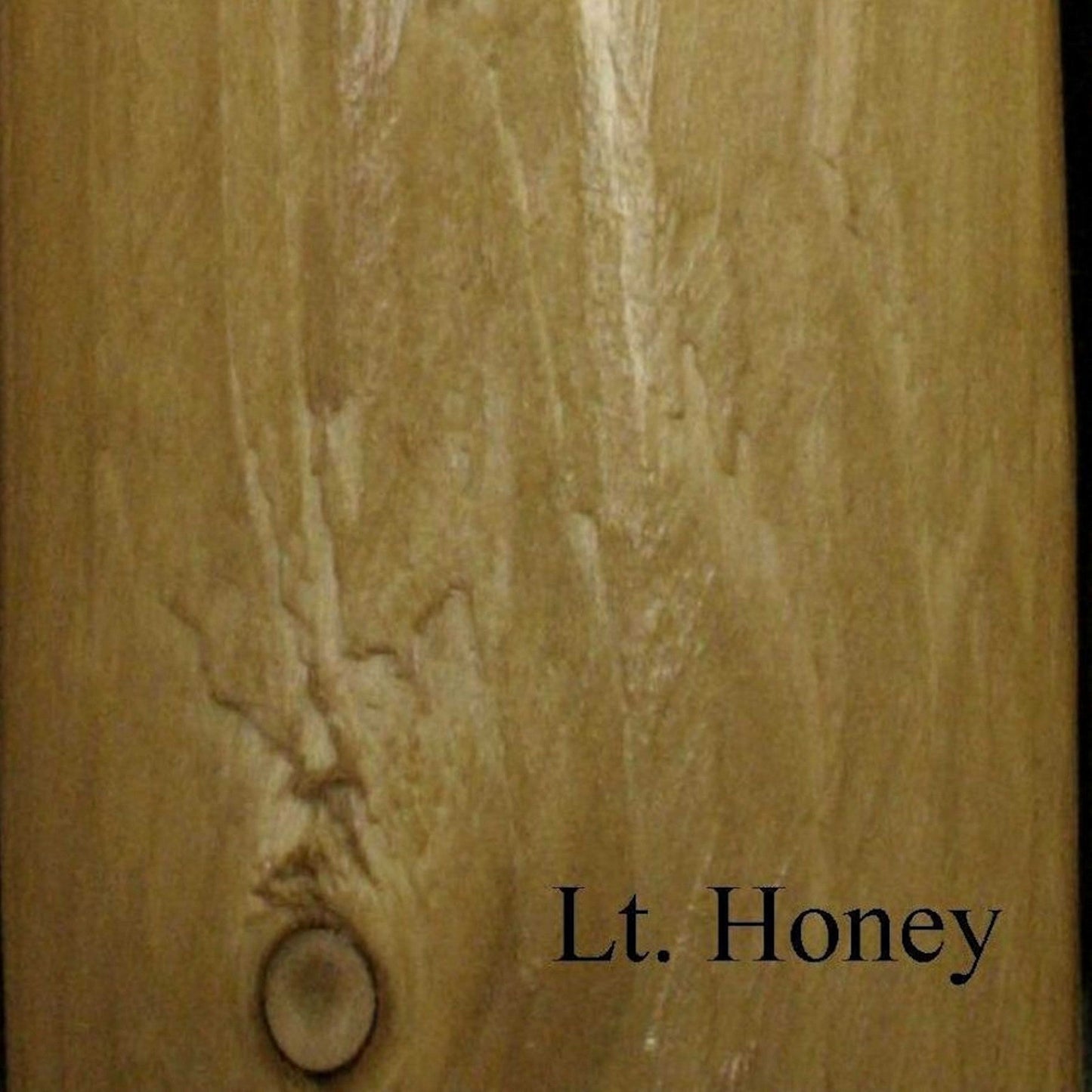 HomeRoots All Wood Armoire With Natural Light Honey Finish