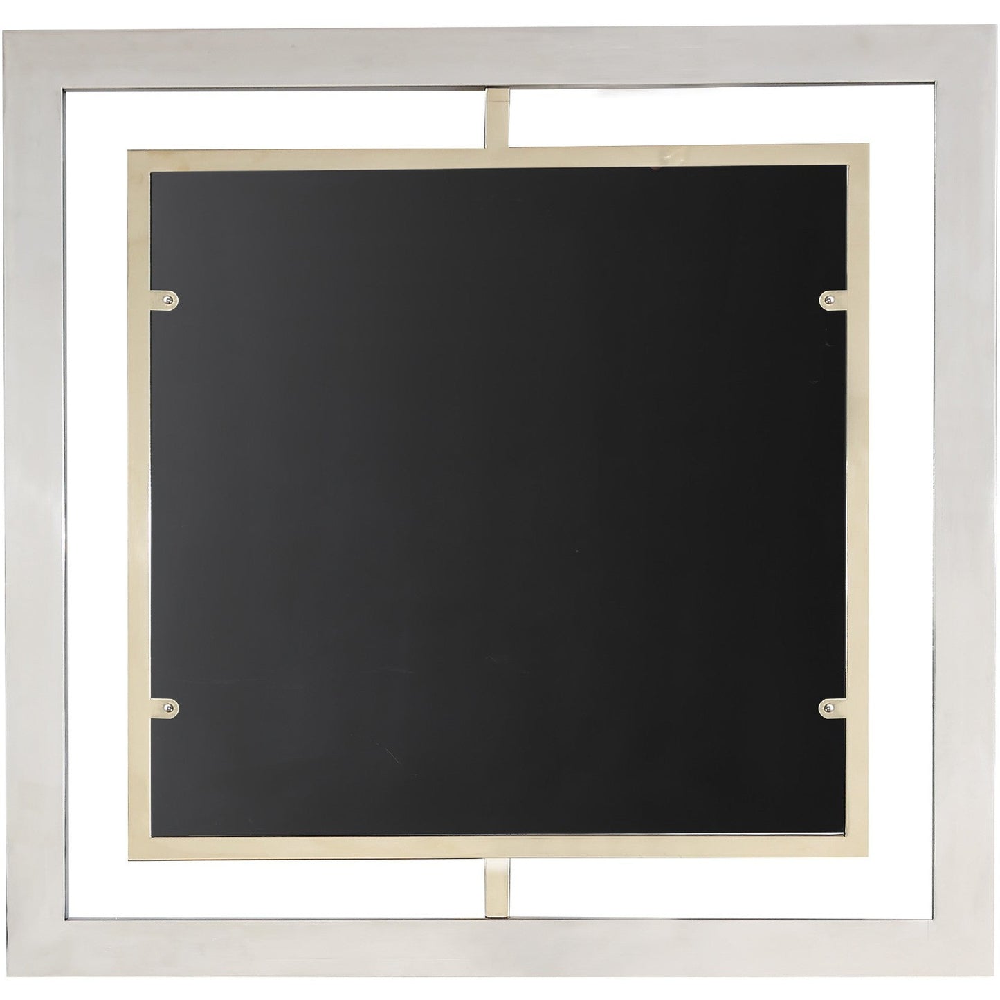 HomeRoots Antiqued Gold Finish Mirror
