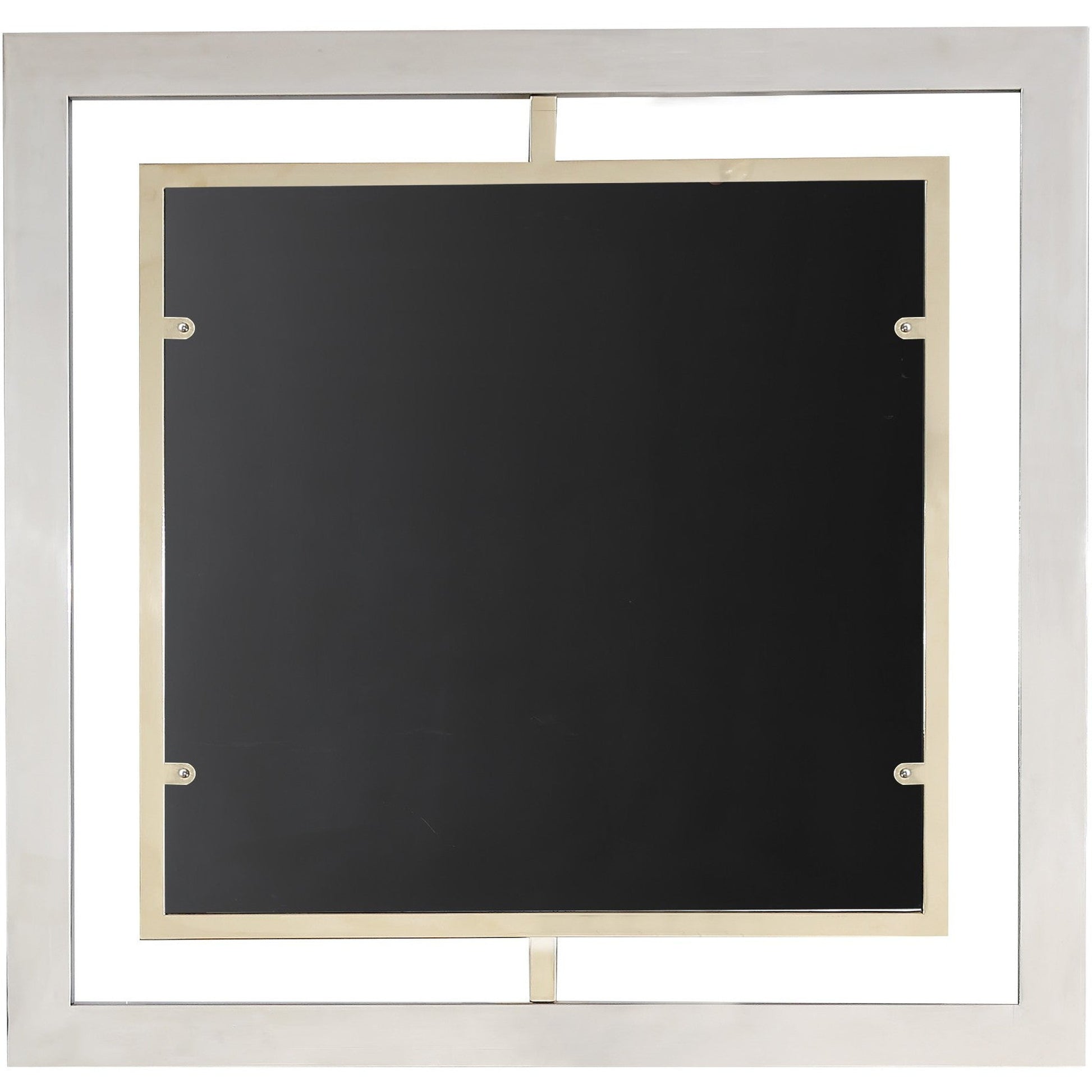 HomeRoots Antiqued Gold Finish Mirror