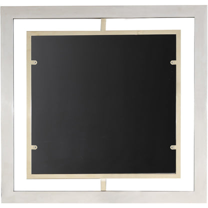 HomeRoots Antiqued Gold Finish Mirror