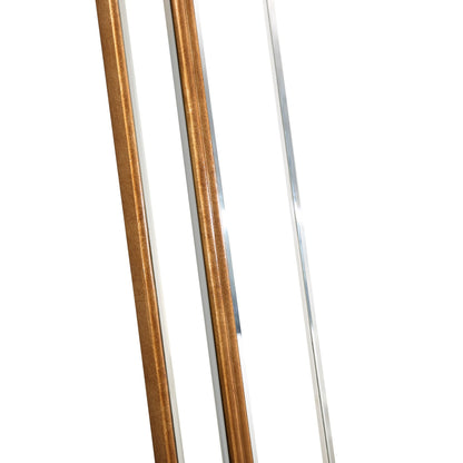 HomeRoots Antiqued Gold Finish Wall Mirror