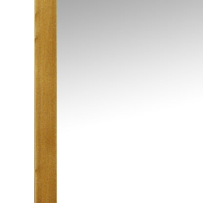 HomeRoots Antiqued Gold Scallop Framed Mirror