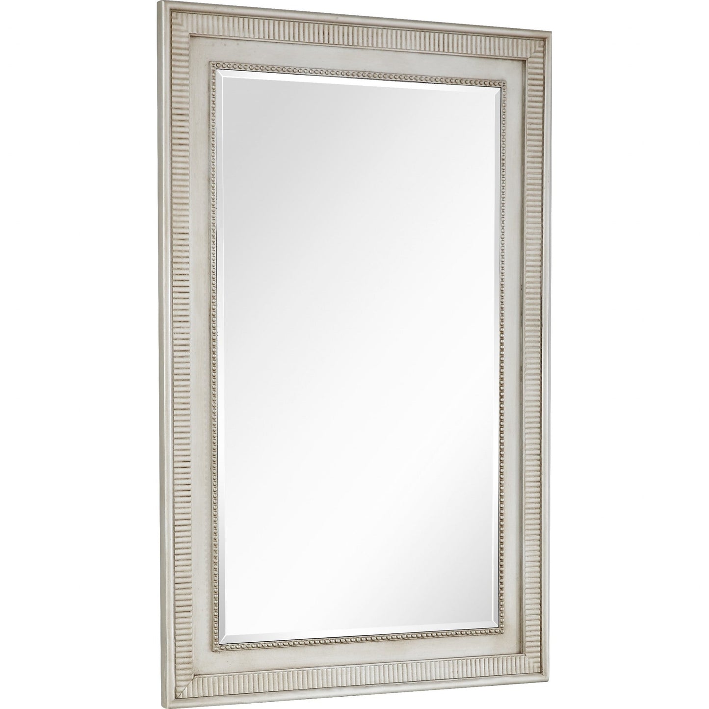 HomeRoots Antiqued Silver Finish Mirror