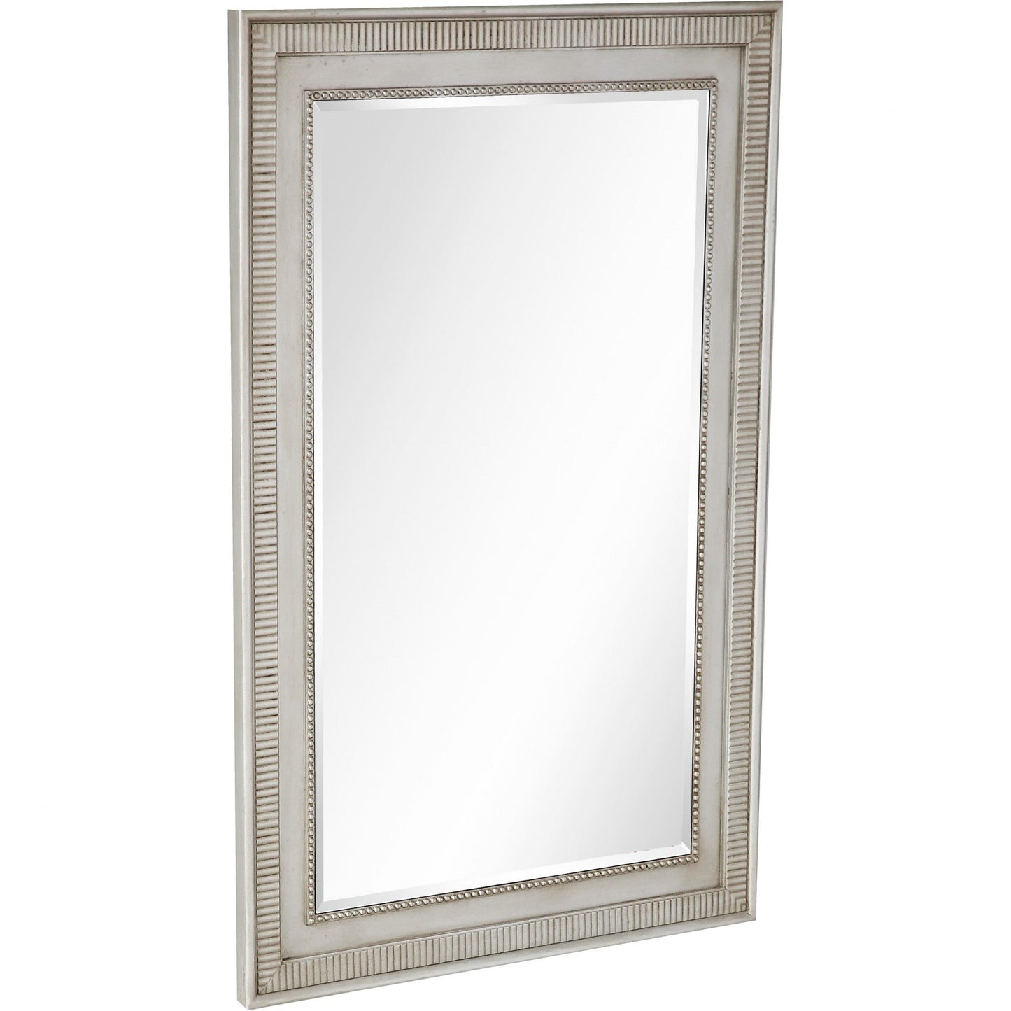 HomeRoots Antiqued Silver Finish Mirror
