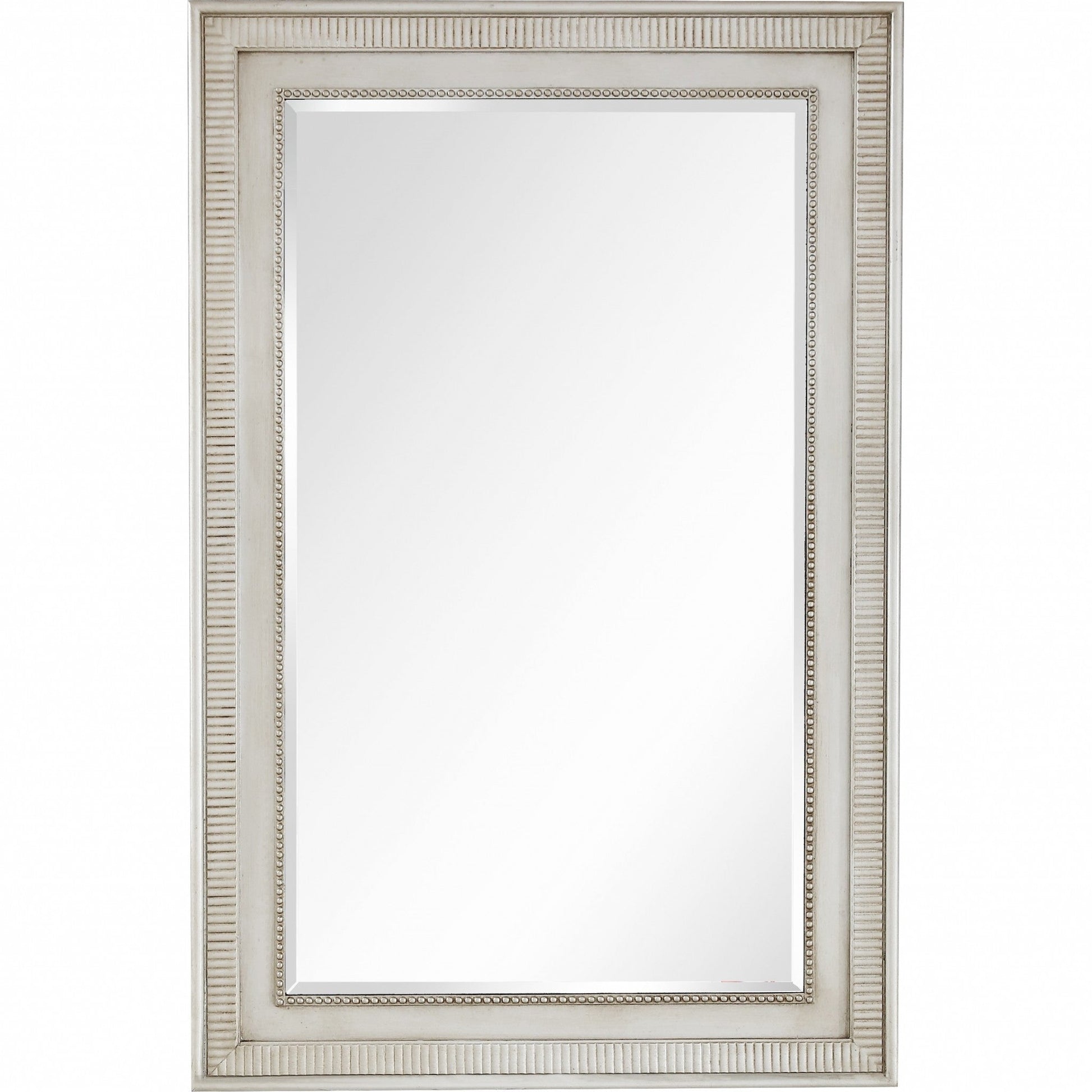 HomeRoots Antiqued Silver Finish Mirror