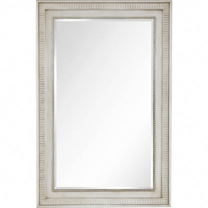 HomeRoots Antiqued Silver Finish Mirror