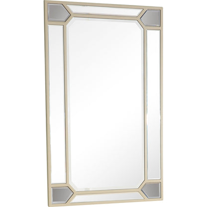 HomeRoots Antiqued Silver Wall Mirror