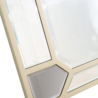 HomeRoots Antiqued Silver Wall Mirror