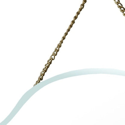 HomeRoots Arch Shaped Beveled Hanging Mirror