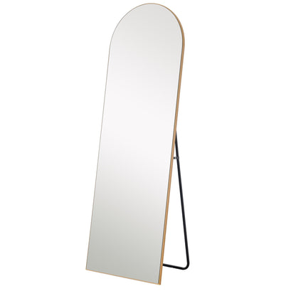 HomeRoots Arched Gold Standing Mirror
