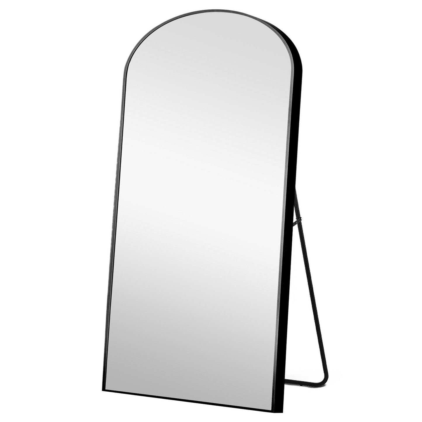 HomeRoots Black Arched Standing Mirror