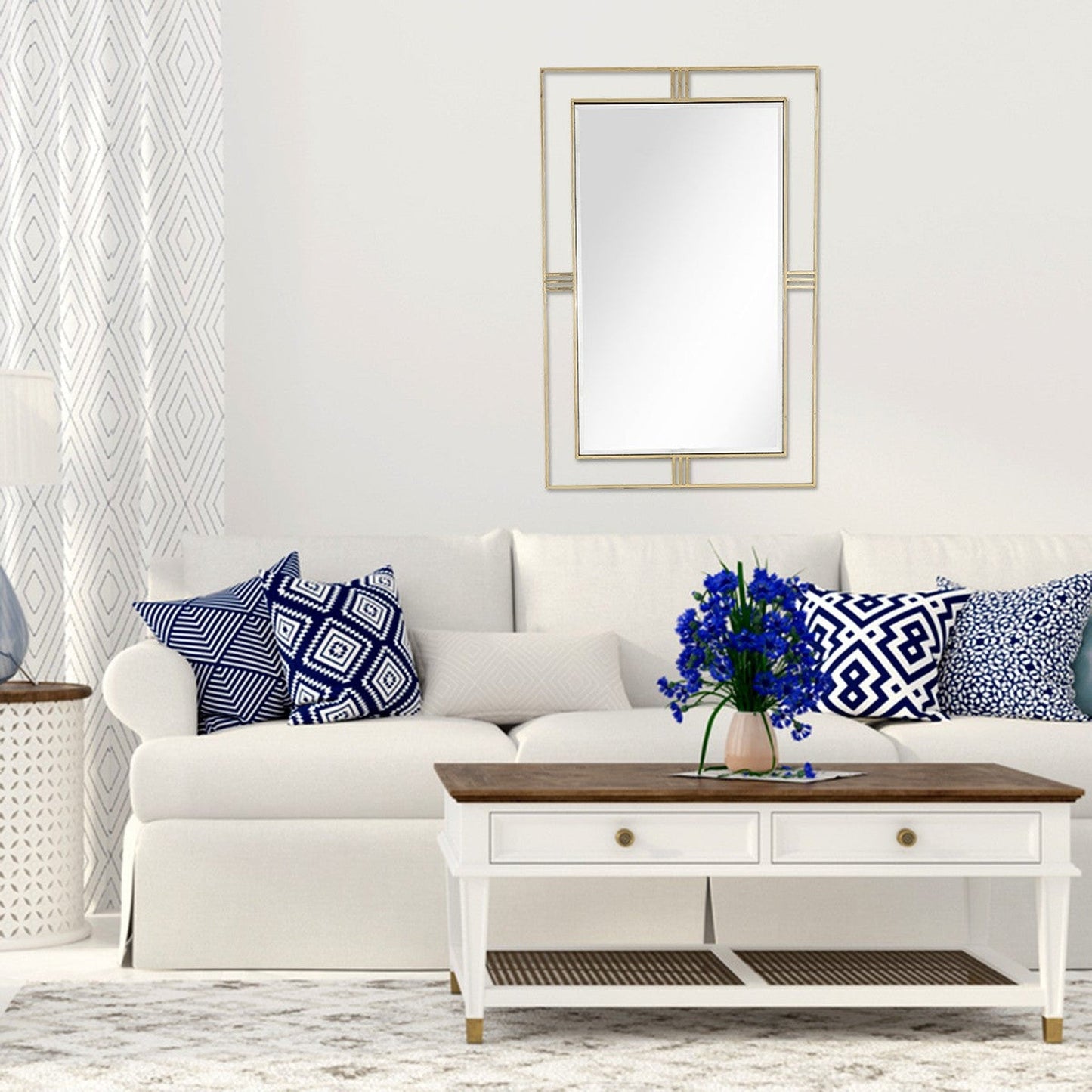 HomeRoots Black Chic Mirror