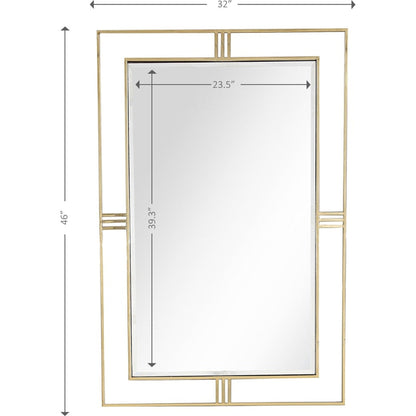 HomeRoots Black Chic Mirror