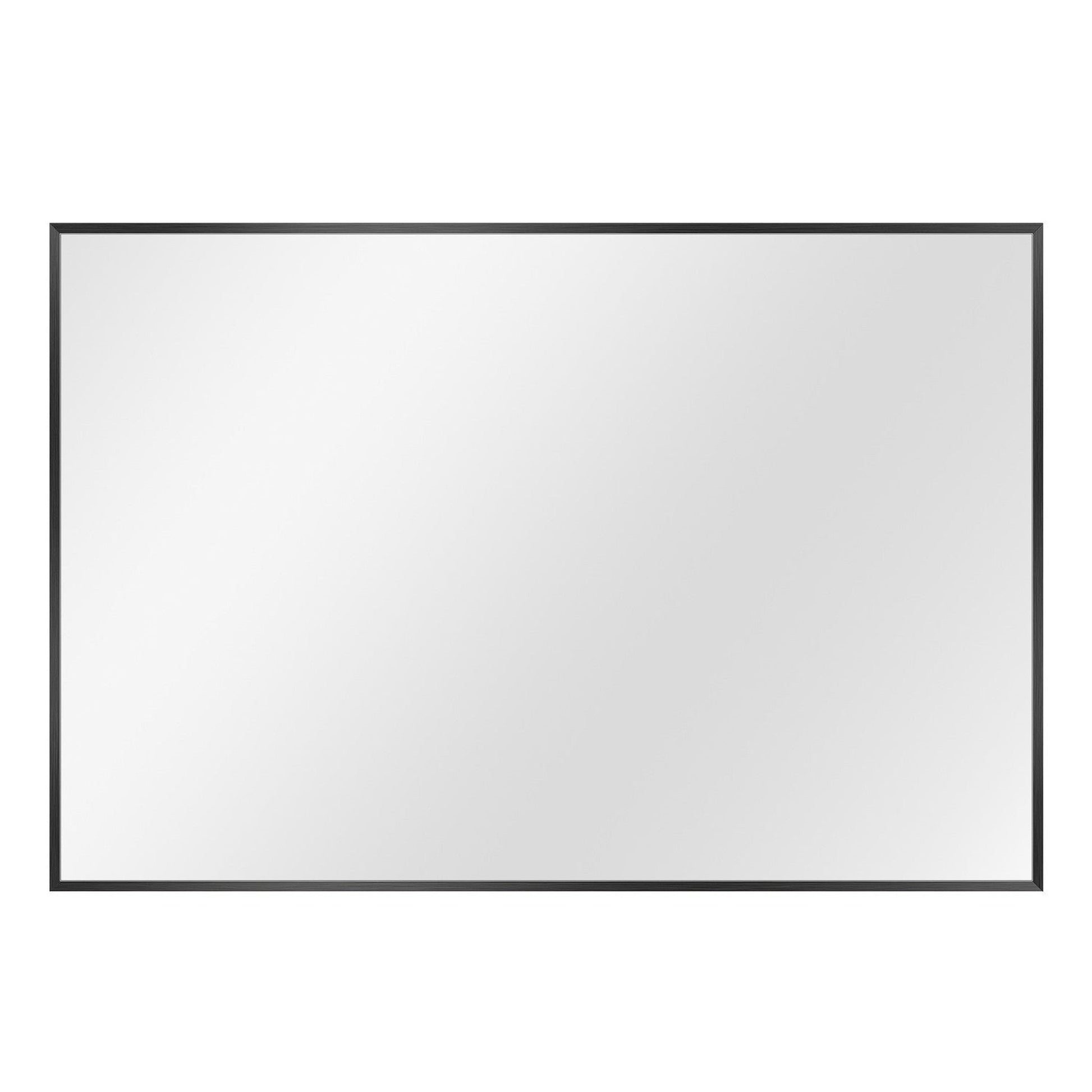 HomeRoots Black Rectangular Wall Mirror