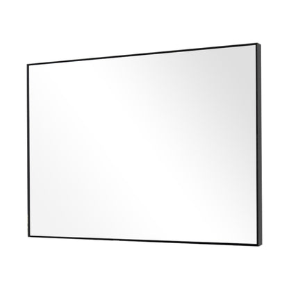 HomeRoots Black Wide Rectangular Mirror