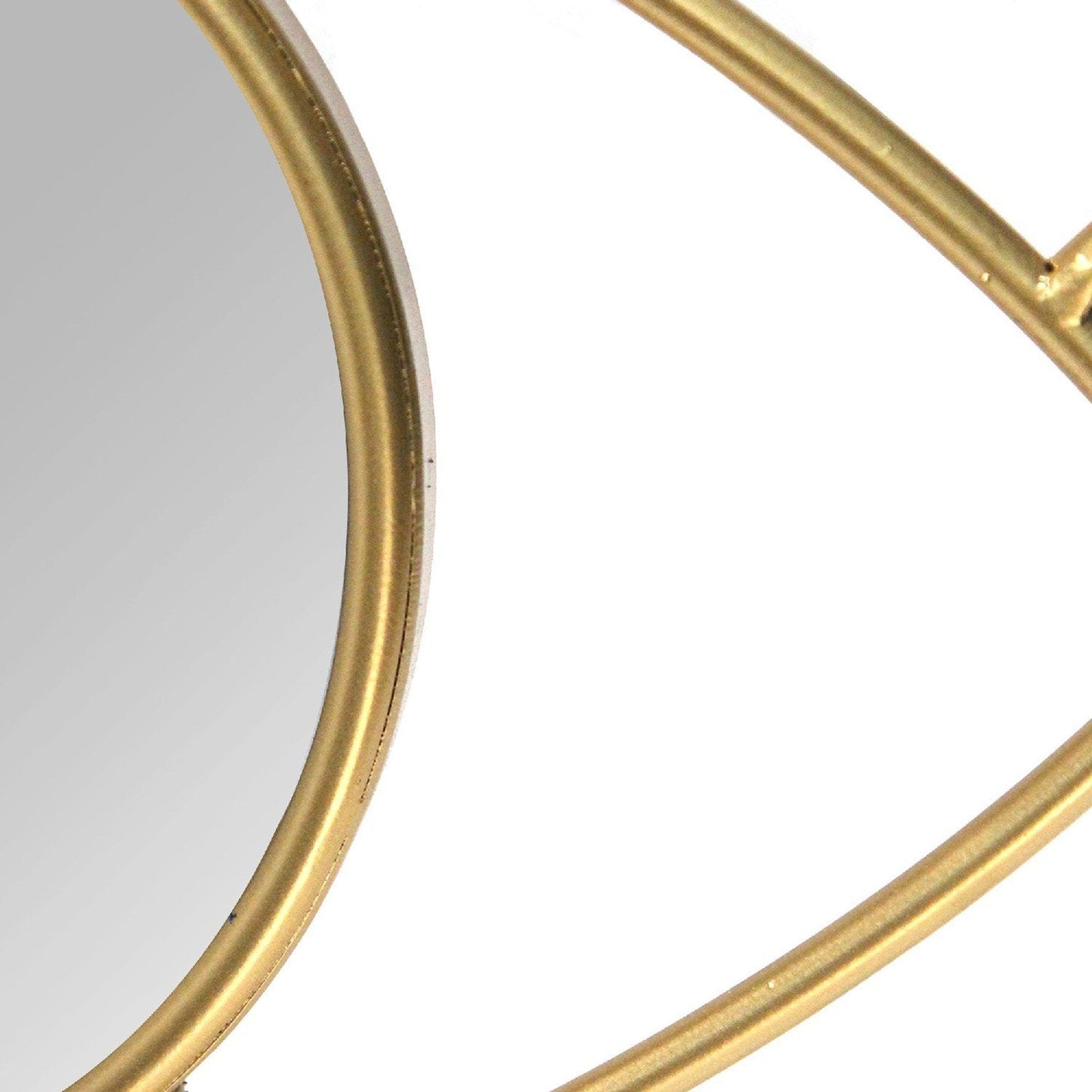 HomeRoots Bohemian Golden Eye Tabletop Mirror