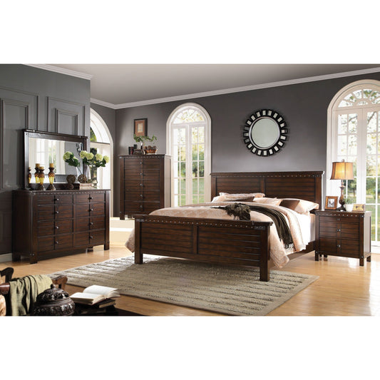 HomeRoots Brooklyn Mirror, Espresso