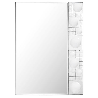 HomeRoots Bubbly Silver Mirror