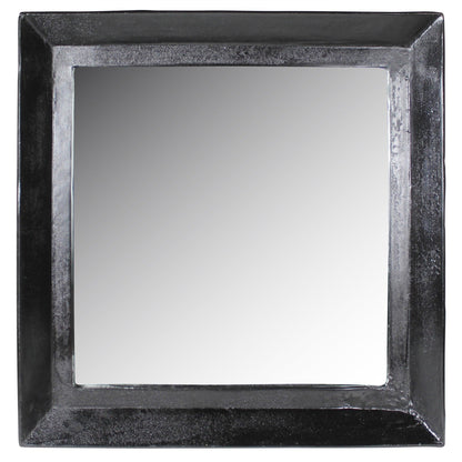 HomeRoots Cast Aluminum Square Mirror