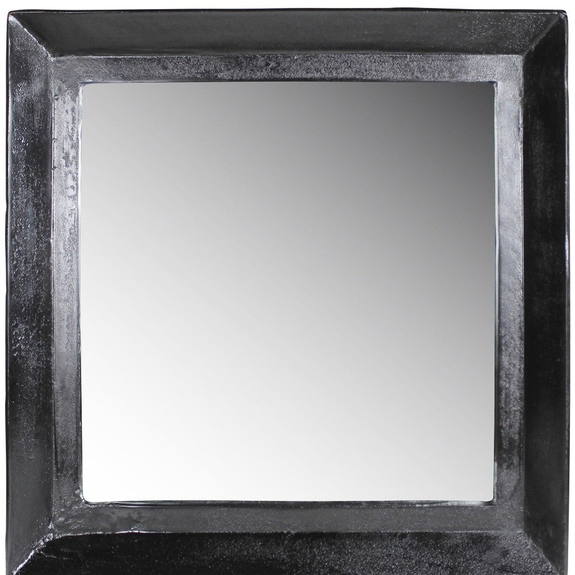 HomeRoots Cast Aluminum Square Mirror