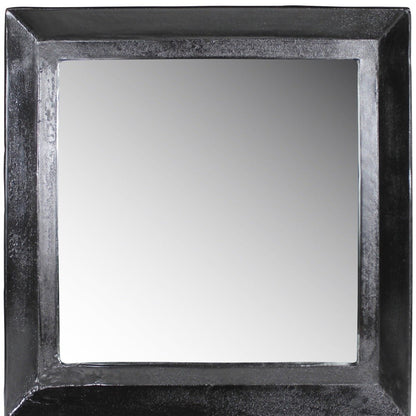 HomeRoots Cast Aluminum Square Mirror