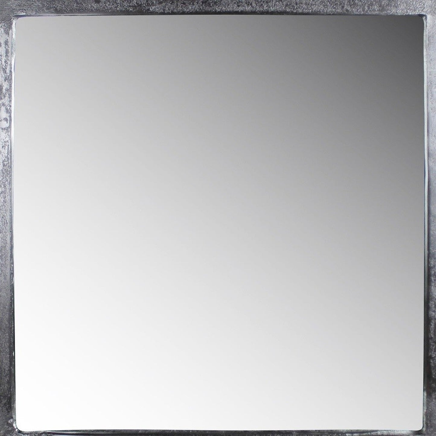 HomeRoots Cast Aluminum Square Mirror