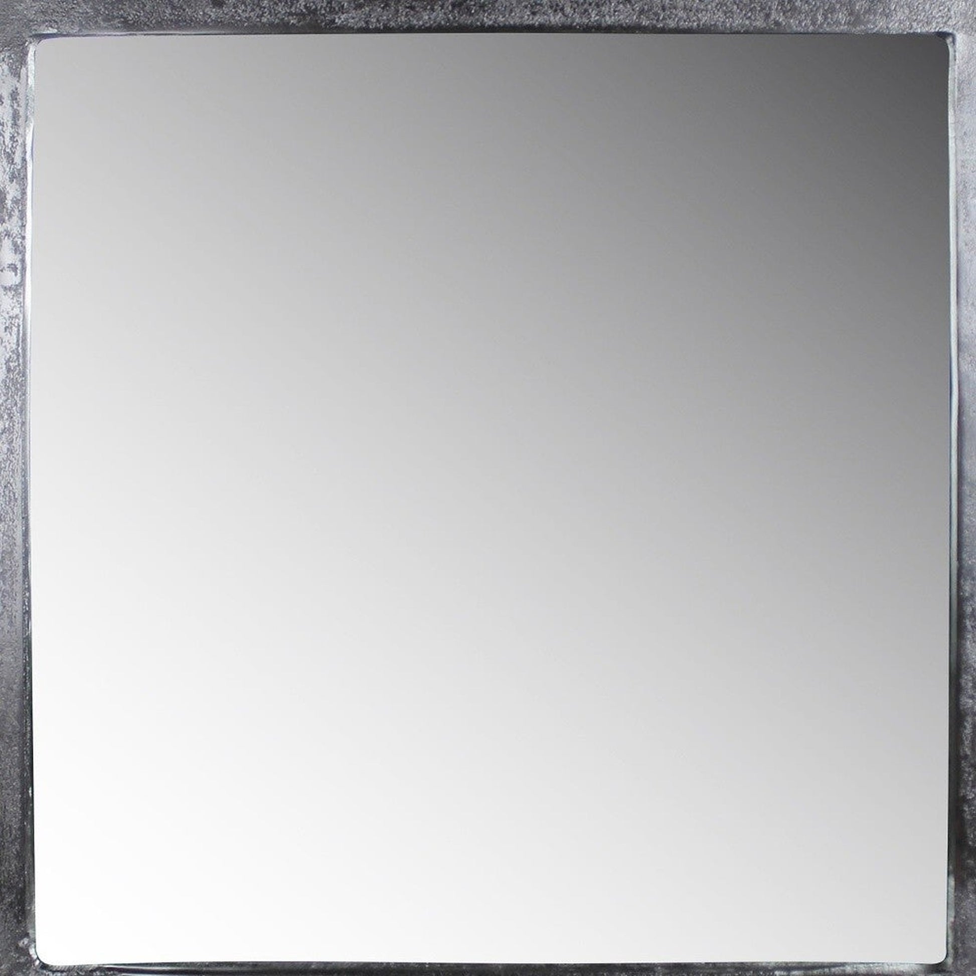 HomeRoots Cast Aluminum Square Mirror
