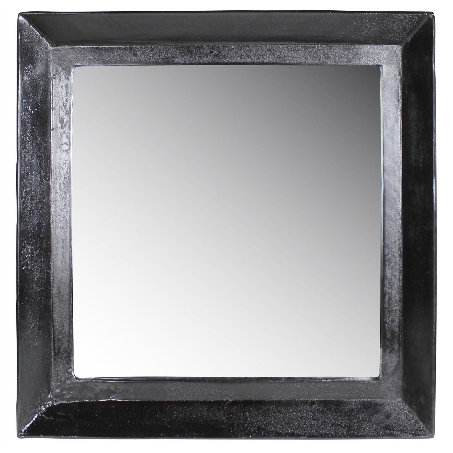 HomeRoots Cast Aluminum Square Mirror