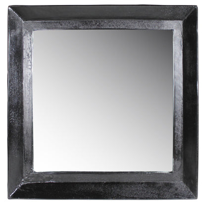 HomeRoots Cast Aluminum Square Mirror