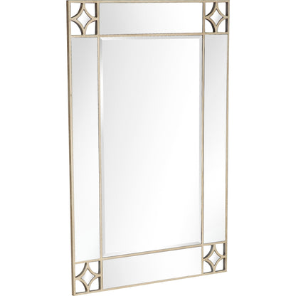 HomeRoots Champagne Finish Wall Mirror