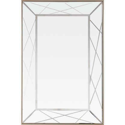 HomeRoots Champagne Finish Wall Mirror