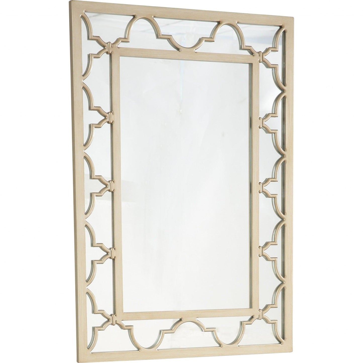HomeRoots Champagne Glass Wall Mirror