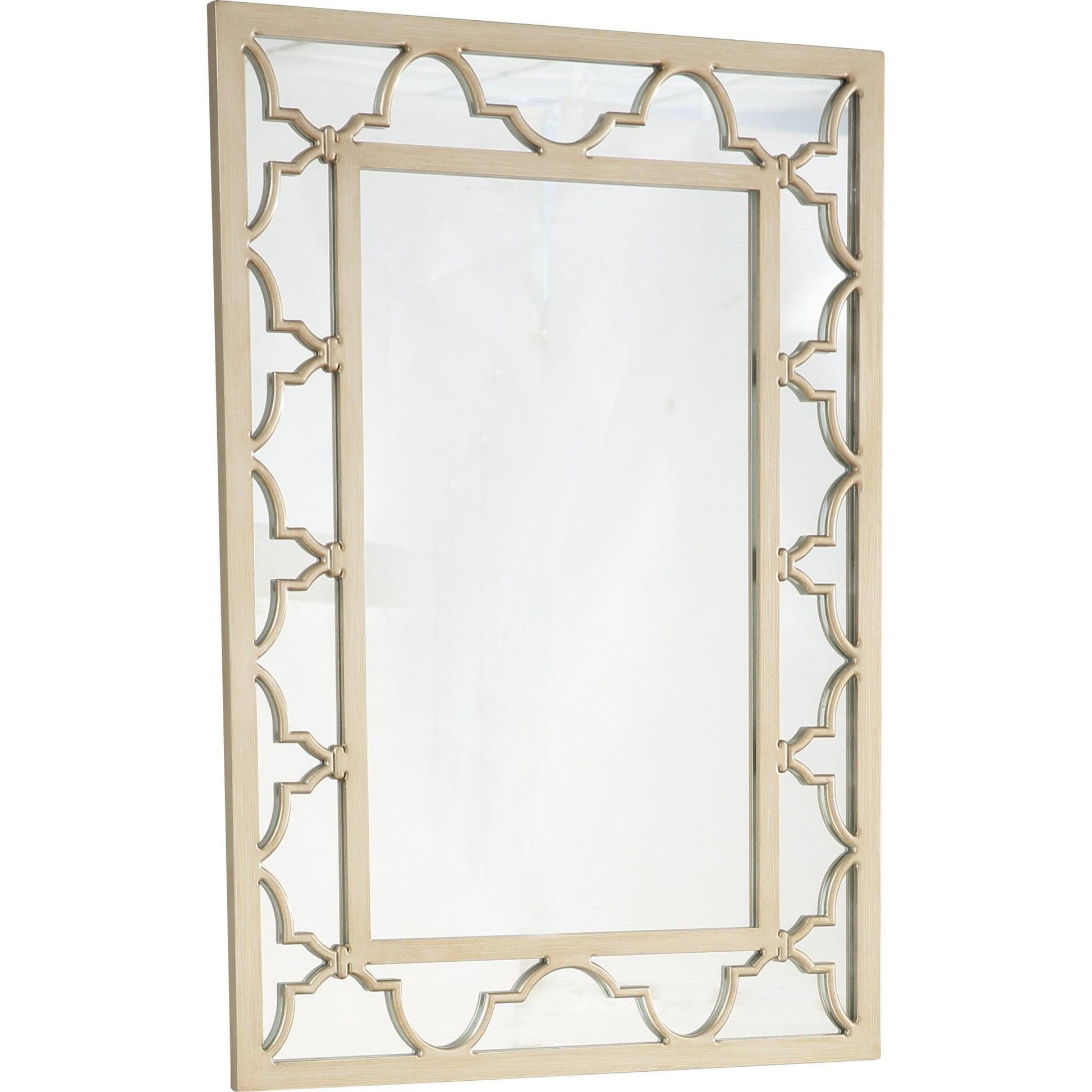 HomeRoots Champagne Glass Wall Mirror
