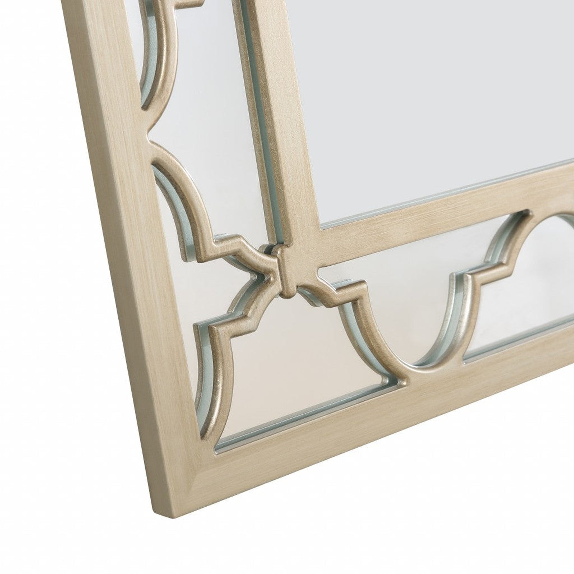 HomeRoots Champagne Glass Wall Mirror