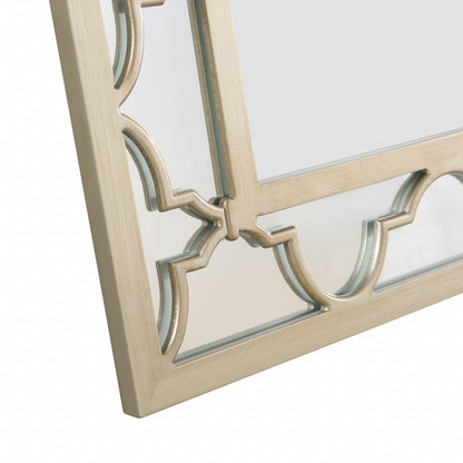 HomeRoots Champagne Glass Wall Mirror