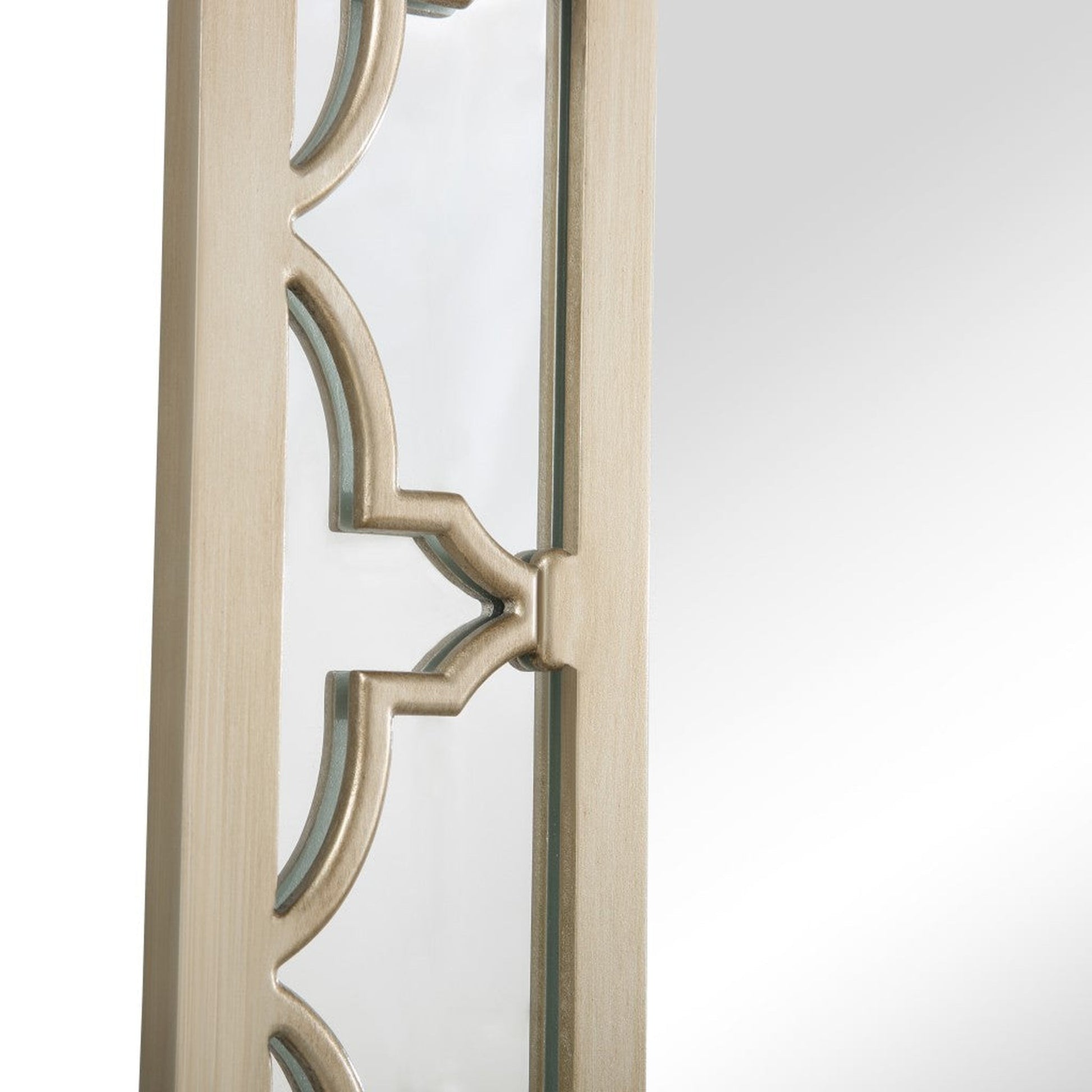 HomeRoots Champagne Glass Wall Mirror