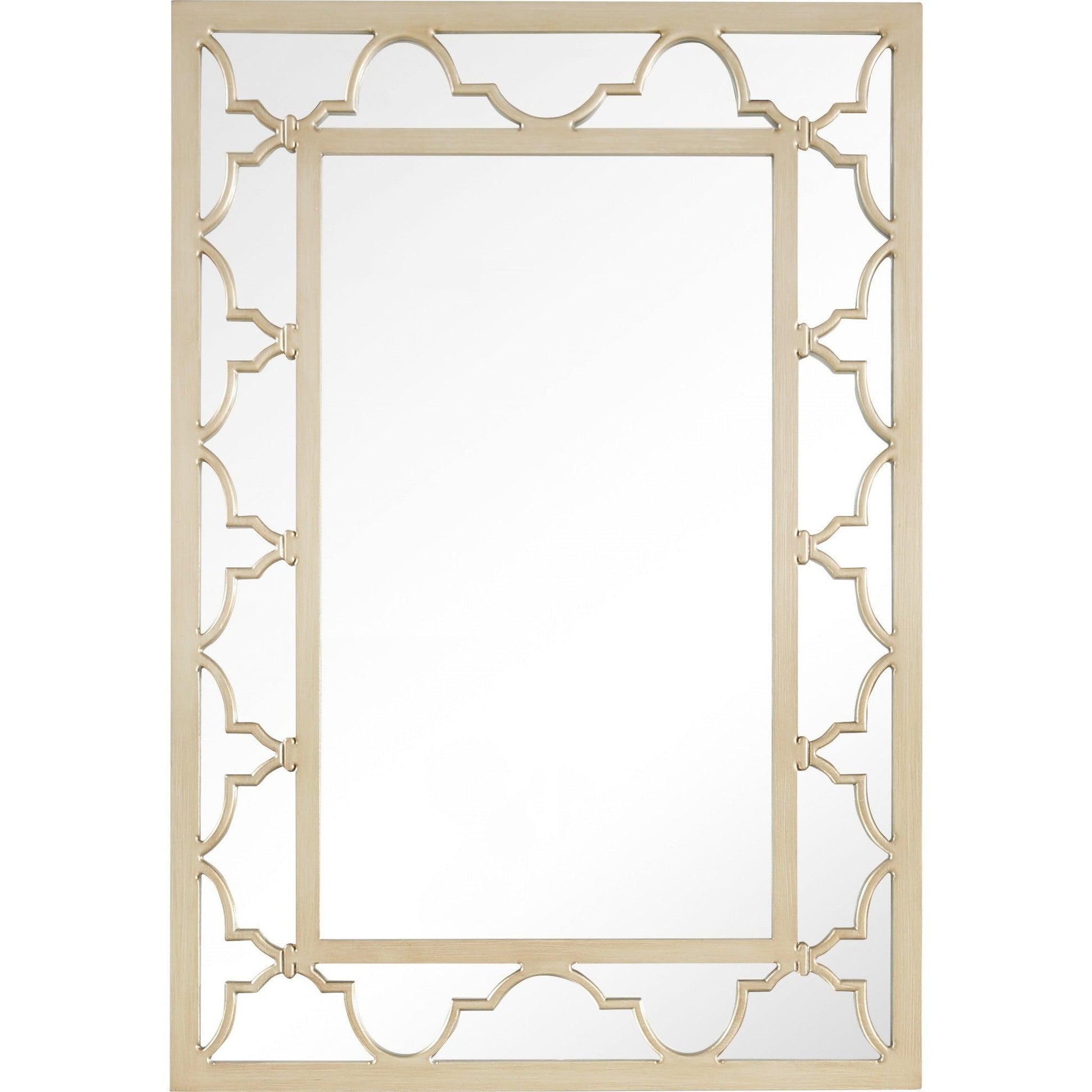 HomeRoots Champagne Glass Wall Mirror
