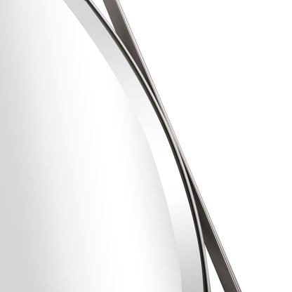 HomeRoots Circle in Square Wall Mirror