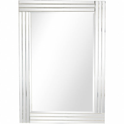 HomeRoots Clear Glass Wall Mirror