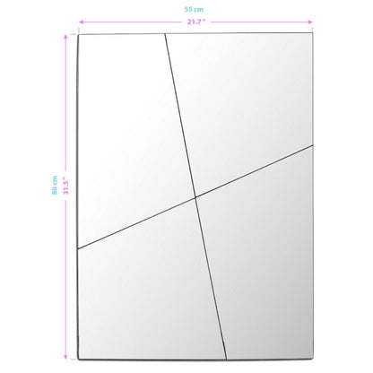 HomeRoots Contemporary Design Wall Mirror