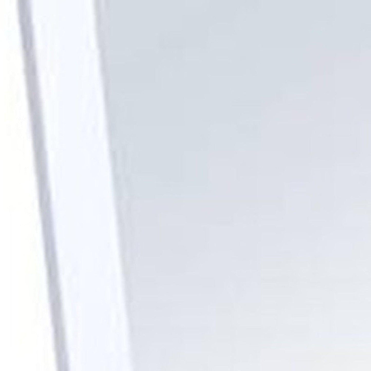 HomeRoots Crisp White Full Length Standing Mirror