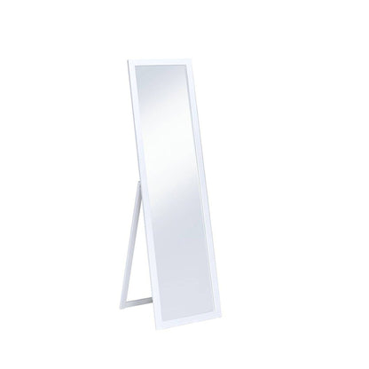 HomeRoots Crisp White Full Length Standing Mirror
