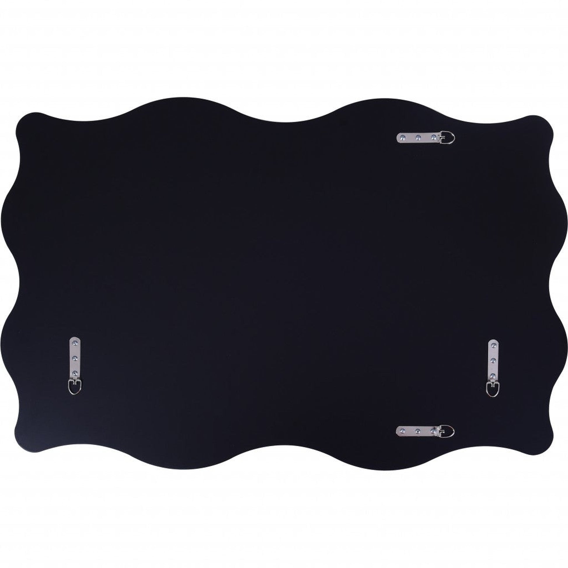 HomeRoots Curvy Framed Glass Mirror