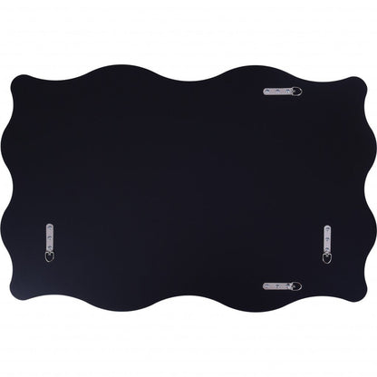 HomeRoots Curvy Framed Glass Mirror