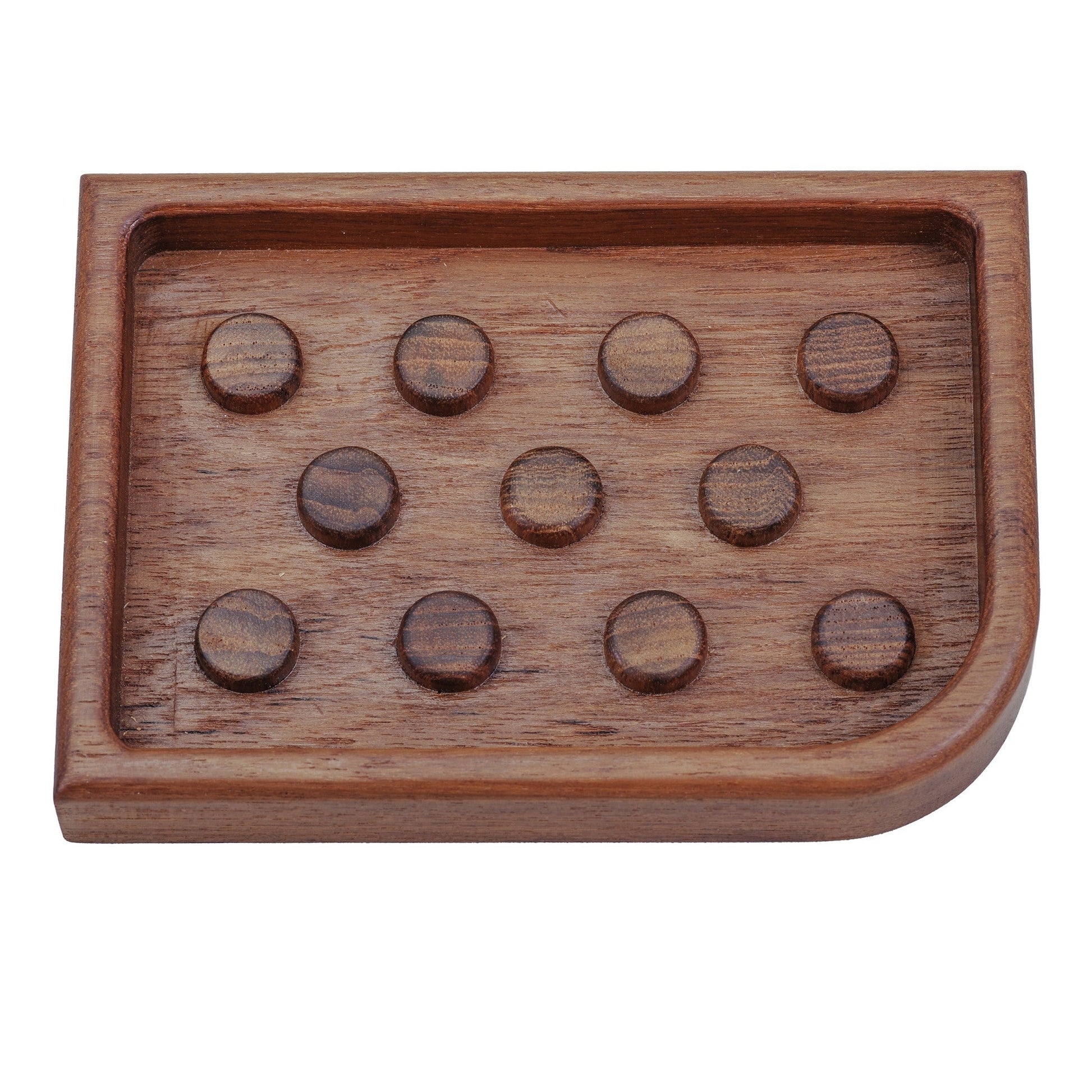 HomeRoots Designer Genuine Teak Soap Dish
