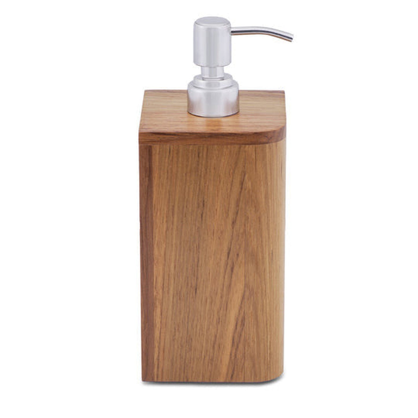 HomeRoots Designer Genuine Teak Soap Dispenser