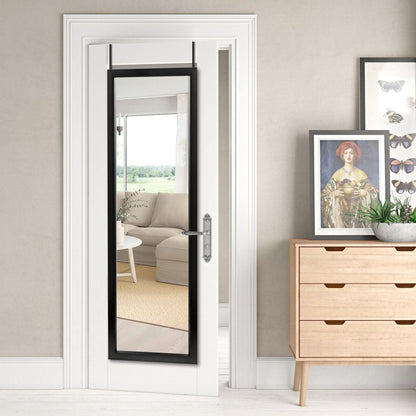 HomeRoots Door Mount Black Mirror