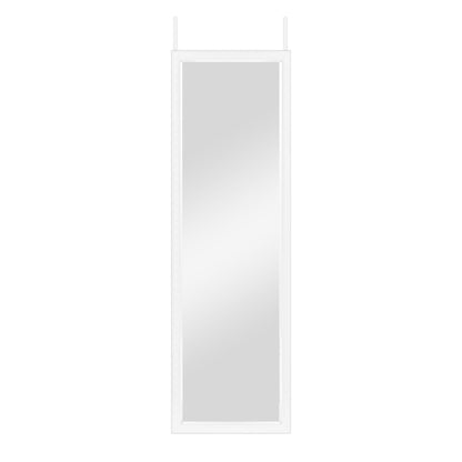 HomeRoots Door Mount White Mirror